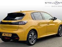Used Peugeot 208 Allure Premium 102 HP (75 kW) 2022 Yellow Hatchback