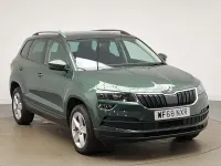 Used Skoda Karoq SE 115 HP (84 kW) 2018 Green SUV