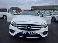 Used Mercedes E200 AMG Line Premium Plus 2017 White Sedan