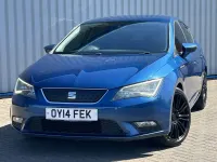 Begagnad Seat Leon Ecomotive 2014 Blå Halvkombi