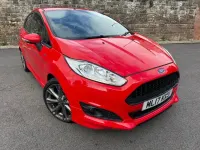 Used Ford Fiesta ST-Line 95 HP (69 kW) 2017 Red Hatchback