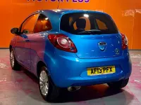 Used Ford Ka Zetec 69 HP (50 kW) 2013 Blue Hatchback