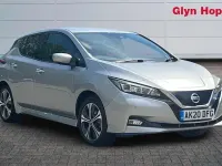Used Nissan Leaf N-TEC 160 kW (218 HP) 2020 Silver Hatchback