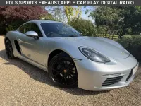 Used Porsche 718 Cayman 300 HP (220 kW) 2017 Silver Coupe