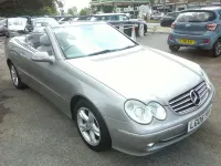 Used Mercedes CLK200 Avantgarde 2005 Silver Cabriolet