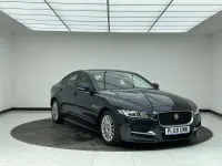 Used Jaguar XE R-Sport 163 HP (119 kW) 2018 Blue Sedan