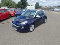 Used Vauxhall Adam Glam 100 HP (73 kW) 2015 Blue Hatchback