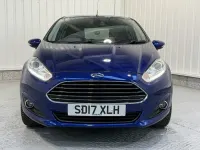 Used Ford Fiesta Titanium 2017 Blue Hatchback