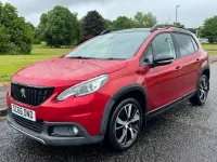Used Peugeot 2008 GT-line 120 HP (88 kW) 2016 Red SUV