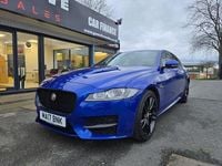 Used Jaguar XF R-Sport 180 HP (132 kW) 2017 Blue Sedan