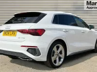 Used Audi A3 S-Line 110 HP (80 kW) 2024 White Hatchback