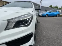 Used Mercedes CLA45 AMG 2014 White Sedan