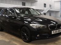 Used BMW 116 Sport Line 2016 Black Hatchback