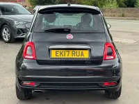 Used Fiat 500 S 69 HP (50 kW) 2017 Black Hatchback
