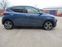Used Hyundai i10 Premium 2024 Blue Hatchback