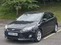Used Ford Focus Zetec 2014 Black Hatchback