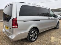 Begagnad Mercedes V250 2019 Silver Minibuss