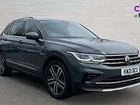 Used VW Tiguan Elegance 150 HP (110 kW) 2021 Dolphin grey metallic SUV