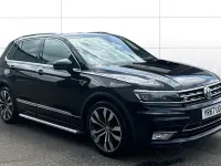 Used VW Tiguan R-line 150 HP (110 kW) 2017 Black SUV