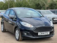 Used Ford Fiesta Zetec 95 HP (69 kW) 2014 Black Hatchback