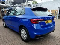 Used Skoda Fabia Comfort 94 HP (69 kW) 2022 Energy blue Hatchback