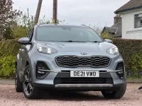 Gebraucht Kia Sportage GT-Line 136 PS (100 kW) 2021 Silber SUV