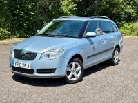 Used Skoda Fabia 2010 Blue Estate
