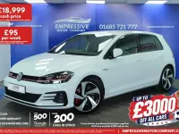 Used VW Golf VII GTI 245 HP (180 kW) 2020 White Hatchback
