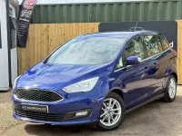 Used Ford Grand C-Max Zetec 125 HP (91 kW) 2017 Blue MPV