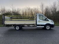 Used Ford Transit S 130 HP (95 kW) 2022 White Cabriolet