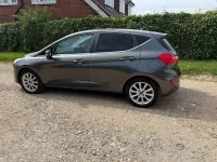 Begagnad Ford Fiesta Titanium 120 HK (88 kW) 2019 Grå Halvkombi