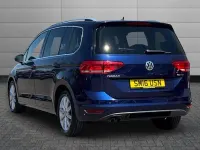 Used VW Touran SEL 148 HP (108 kW) 2016 Blue MPV