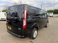 Used Ford Transit Custom Limited 130 HP (95 kW) 2021 Black Van