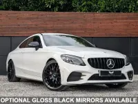 Used Mercedes C200 AMG Line Premium 2021 White Coupe