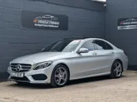 Used Mercedes C220 AMG Line Premium Plus 167 HP (122 kW) 2017 Silver Sedan
