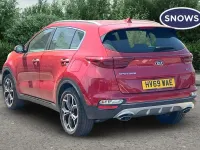 Used Kia Sportage GT-Line 177 HP (130 kW) 2019 Red SUV