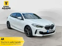 Used BMW 118 M Sport 140 HP (102 kW) 2020 White Hatchback