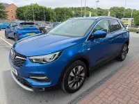 Used Vauxhall Grandland X Sport 130 HP (95 kW) 2018 Blue SUV