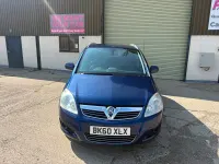 Used Vauxhall Zafira Design Edition 2010 Blue MPV