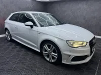 Used Audi A3 S-Line 2014 White Hatchback