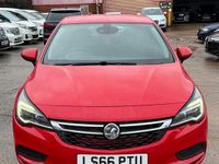 Used Vauxhall Astra Design Edition 105 HP (77 kW) 2016 Red Hatchback