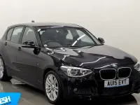 Used BMW 120 M Sport 184 HP (135 kW) 2015 Black Hatchback