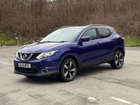 Used Nissan Qashqai N-TEC 2015 Blue SUV