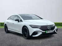 Used Mercedes EQE350 AMG line 214 kW (292 HP) 2025 White Sedan