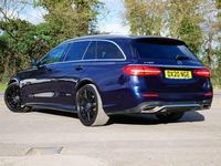 Used Mercedes E200 AMG line 184 HP (135 kW) 2020 Blue Estate