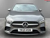 Used Mercedes A200 AMG line 150 HP (110 kW) 2021 Grey Hatchback