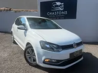 Used VW Polo Match 90 HP (66 kW) 2016 White Hatchback