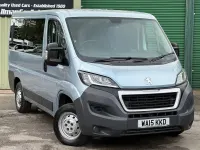 Used Peugeot Boxer 110 HP (80 kW) 2015 Blue Van