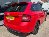 Used Skoda Fabia Monte Carlo 90 HP (66 kW) 2016 Red Estate