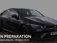 Used Mercedes CLA180 AMG line 136 HP (100 kW) 2022 Black Coupe